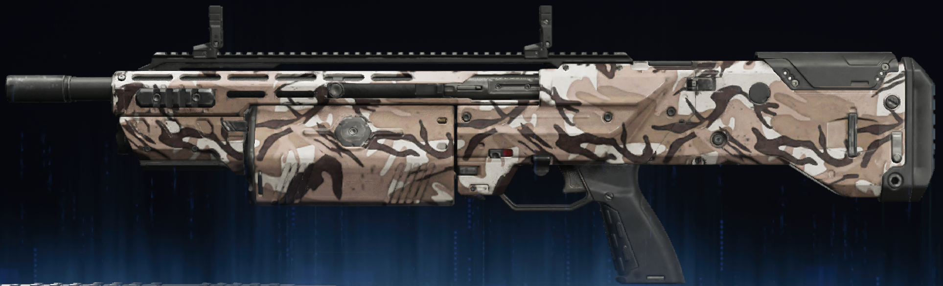 Rendu du camouflage Aride sur Echo 12